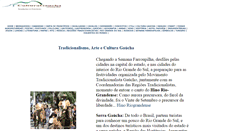 Desktop Screenshot of culturagaucha.com.br